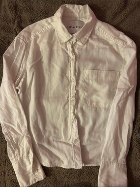 White Button-Down Shirt